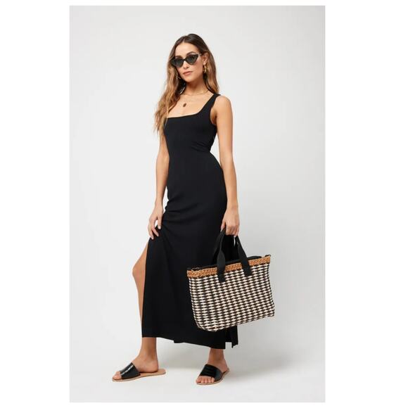 LSPACE Mara Rib Cutout Cover-Up Dress Size Small - Picture 12 of 12